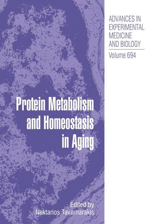 Cover image for book Protein Metabolism and Homeostasis in Aging