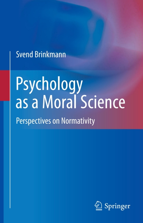 Cover image for book Psychology as a Moral Science