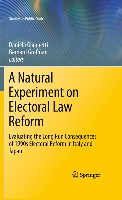 Cover image for book A Natural Experiment on Electoral Law Reform