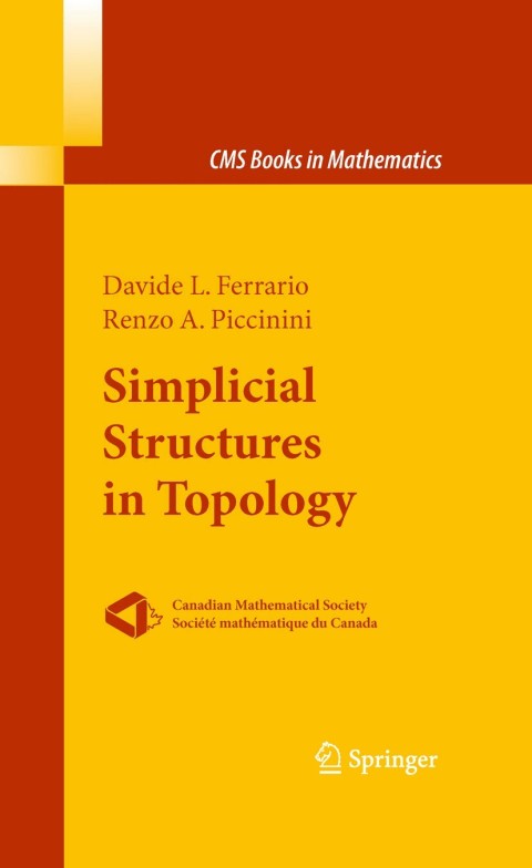 Cover image for book Simplicial Structures in Topology