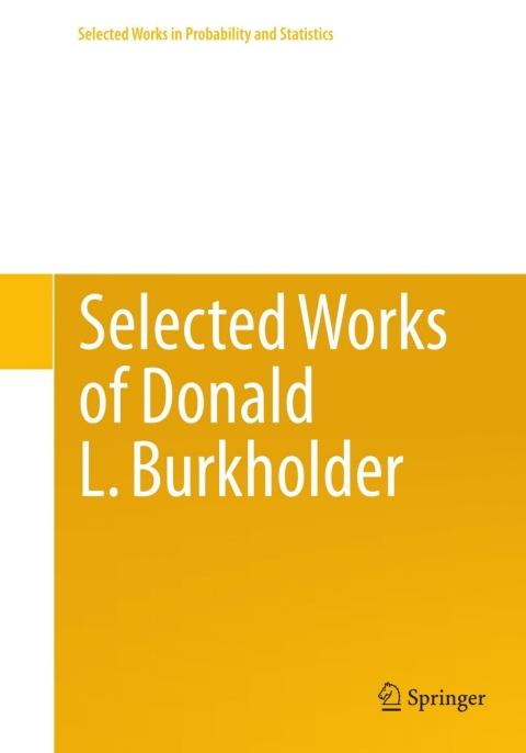 Cover image for book Selected Works of Donald L. Burkholder