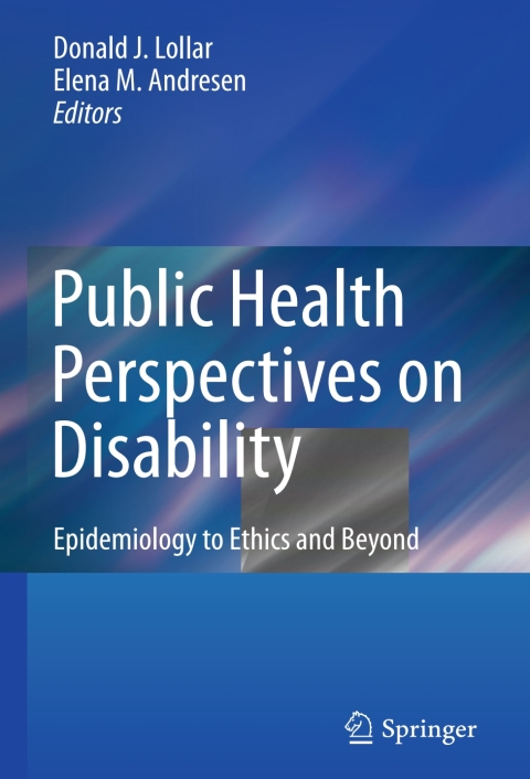 Cover image for book Public Health Perspectives on Disability