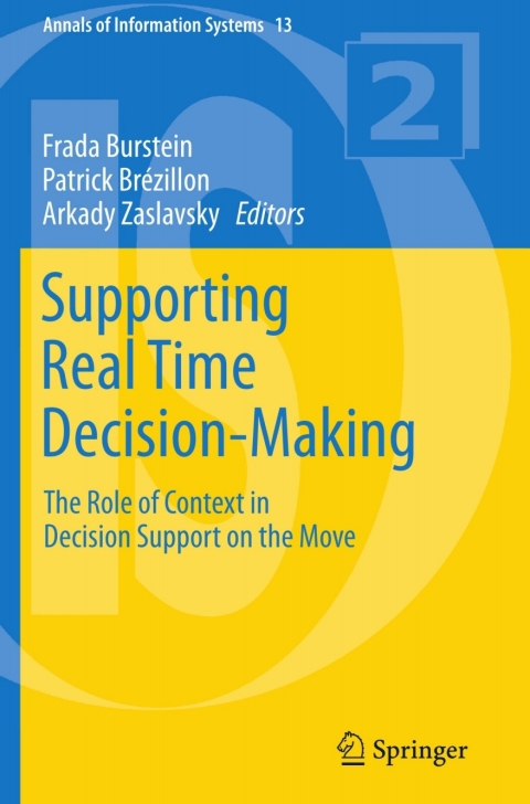 Cover image for book Supporting Real Time Decision-Making