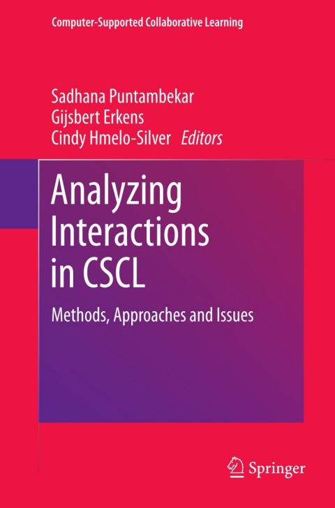 Cover image for book Analyzing Interactions in CSCL
