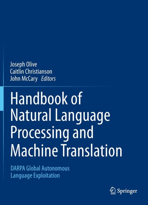 Cover image for book Handbook of Natural Language Processing and Machine Translation