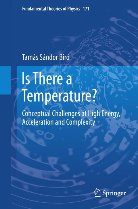 Cover image for book Is There a Temperature?