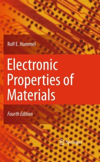 Cover image: Electronic Properties of Materials 4th edition 9781441981639