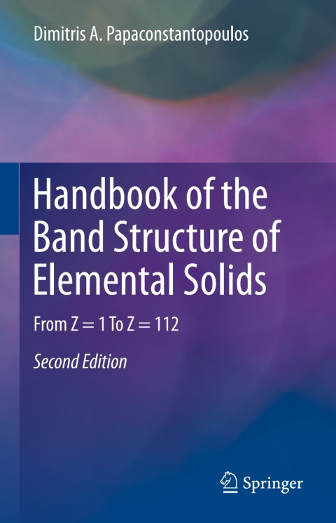 Cover image for book Handbook of the Band Structure of Elemental Solids
