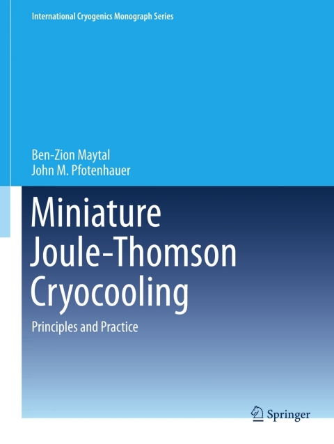 Cover image for book Miniature Joule-Thomson Cryocooling