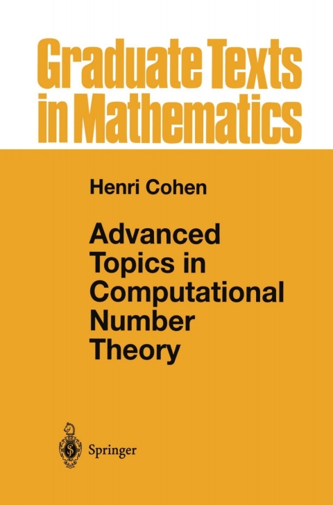 Cover image for book Advanced Topics in Computational Number Theory