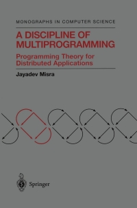 Cover image: A Discipline of Multiprogramming 9780387952062