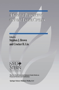 Cover image: A Global Perspective on Real Estate Cycles 1st edition 9780792378082