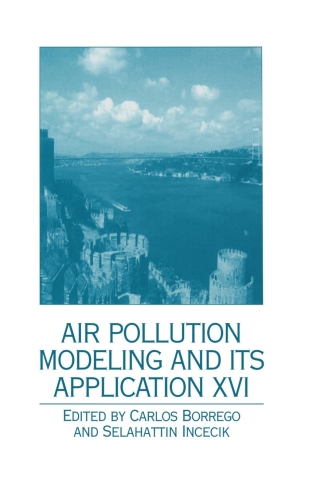 Air Pollution Modeling and Its Application XVI