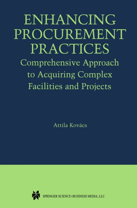 Cover image for book Enhancing Procurement Practices