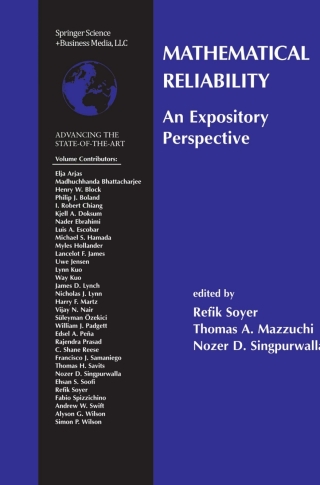 Mathematical Reliability: An Expository Perspective