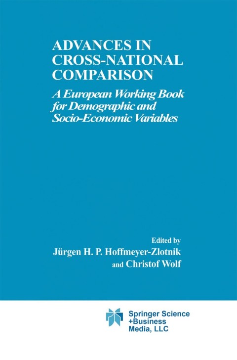 Cover image for book Advances in Cross-National Comparison