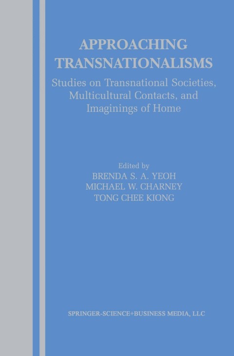 Cover image for book Approaching Transnationalisms