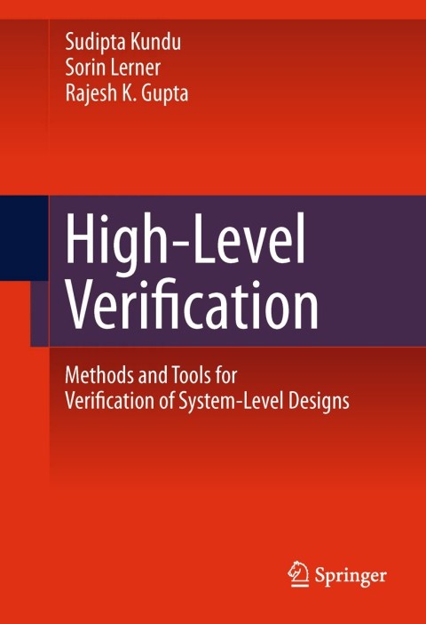 Cover image for book High-Level Verification