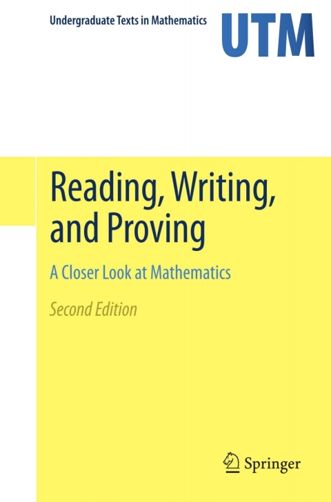 Cover image for book Reading, Writing, and Proving
