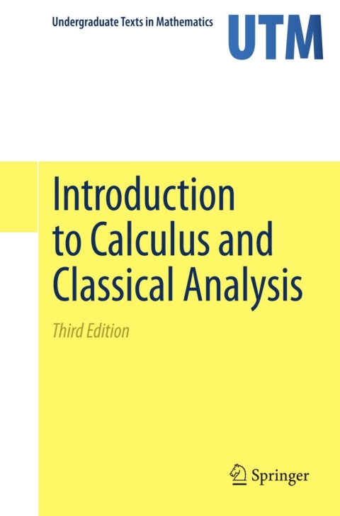 Cover image for book Introduction to Calculus and Classical Analysis