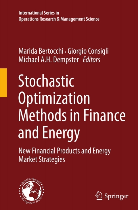 Cover image for book Stochastic Optimization Methods in Finance and Energy