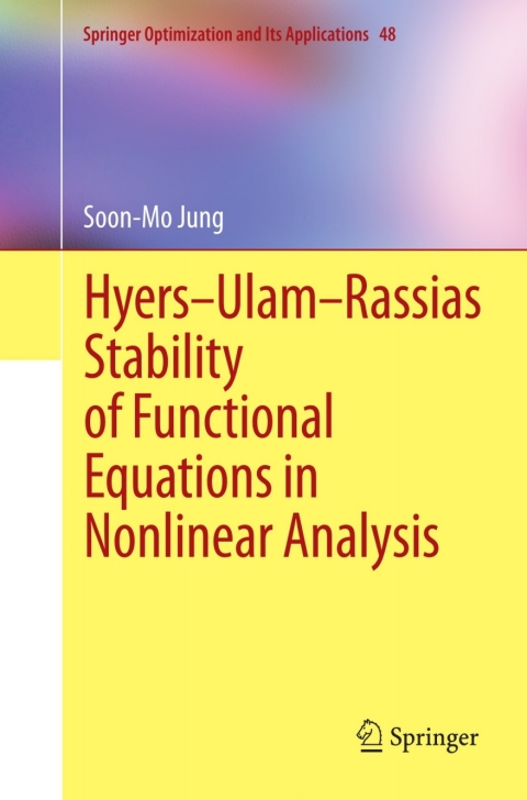 Cover image for book Hyers-Ulam-Rassias Stability of Functional Equations in Nonlinear Analysis