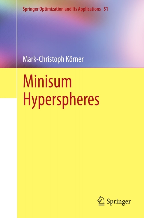 Cover image for book Minisum Hyperspheres
