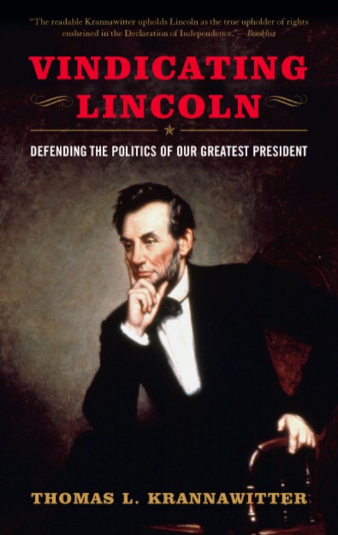 Cover image for book Vindicating Lincoln