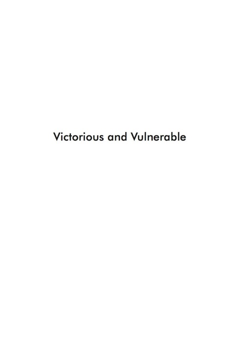 Cover image for book Victorious and Vulnerable