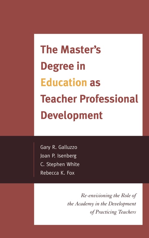 Master's Degree in Education as Teacher Professional Development 