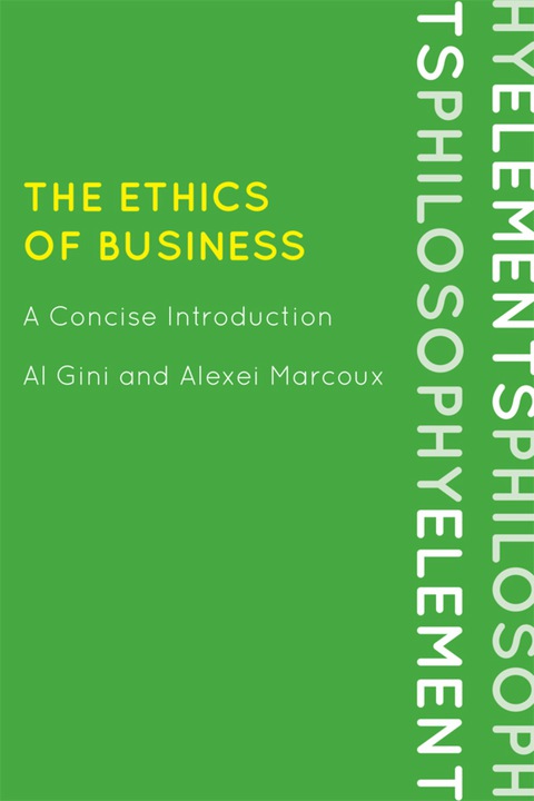 Cover image for book The Ethics of Business