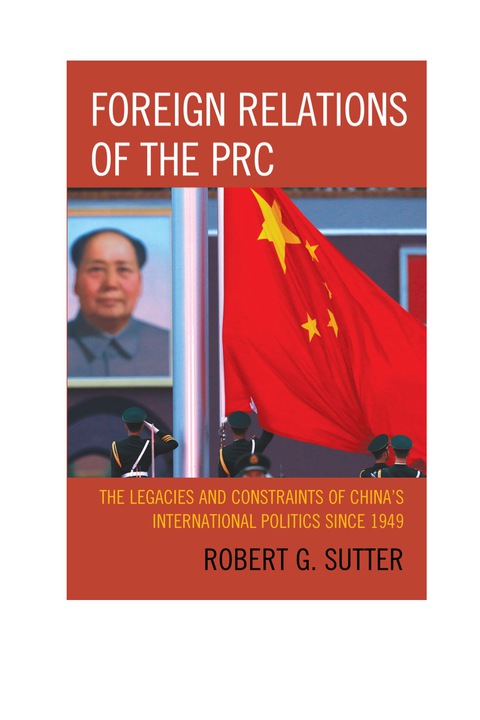 Cover image for book Foreign Relations of the PRC