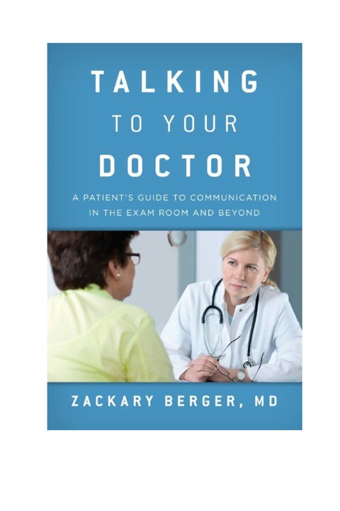 Cover image for book Talking to Your Doctor