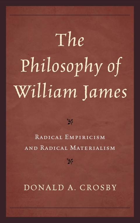 Cover image for book The Philosophy of William James