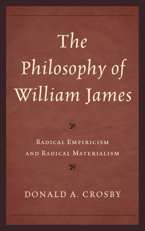 Cover image for book The Philosophy of William James