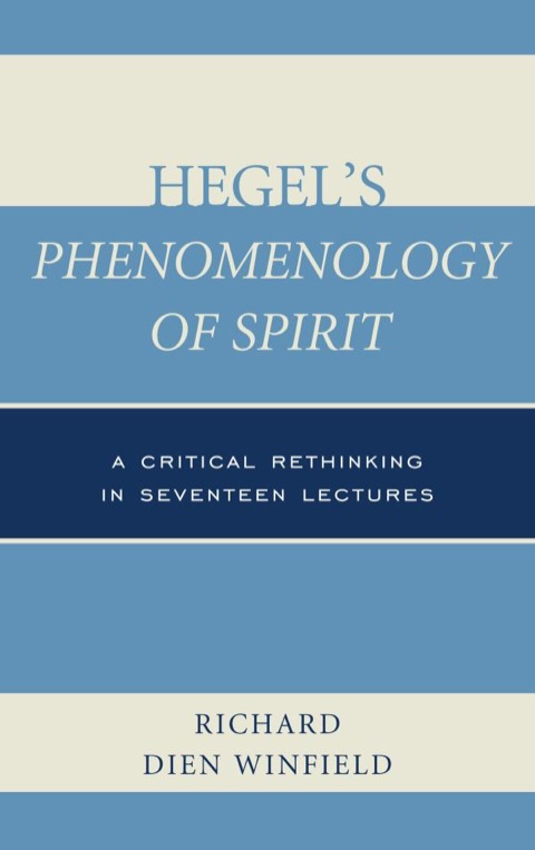 Cover image for book Hegel's Phenomenology of Spirit