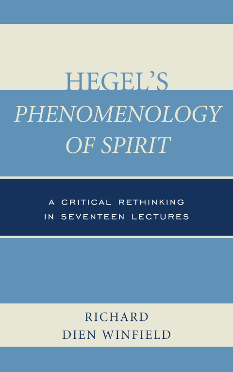 Cover image for book Hegel's Phenomenology of Spirit