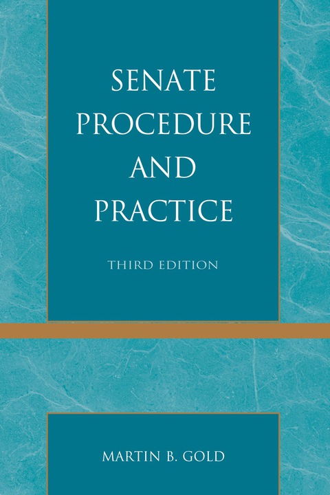 Cover image for book Senate Procedure and Practice