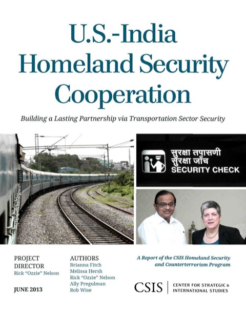 Cover image for book U.S.-India Homeland Security Cooperation