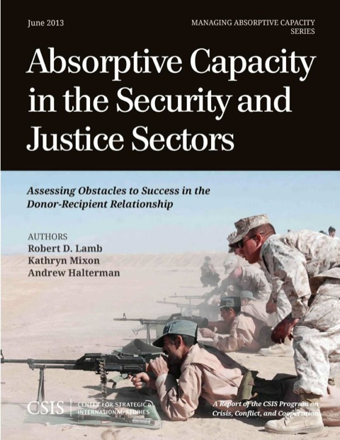 Cover image for book Absorptive Capacity in the Security and Justice Sectors