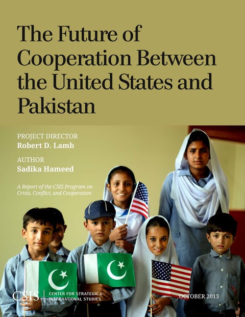 Future of Cooperation between the United States and Pakistan 