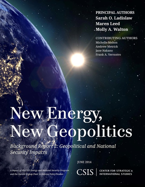 New Energy, New Geopolitics 