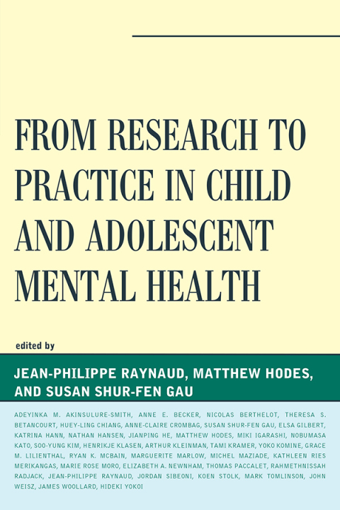 Cover image for book From Research to Practice in Child and Adolescent Mental Health