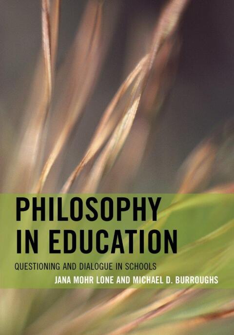 Cover image for book Philosophy in Education