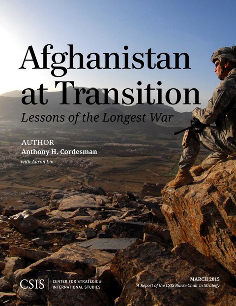 Cover image for book Afghanistan at Transition