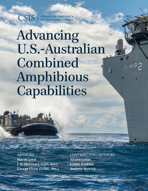 Cover image for book Advancing U.S.-Australian Combined Amphibious Capabilities