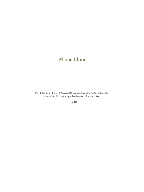 Cover image for book Plants and Flowers of Maine