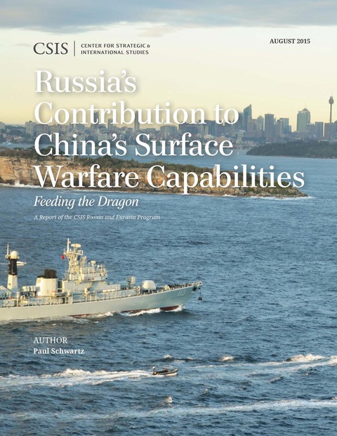 Cover image for book Russia's Contribution to China's Surface Warfare Capabilities