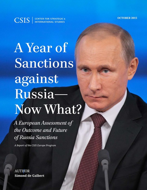 Cover image for book A Year of Sanctions against Russia—Now What?
