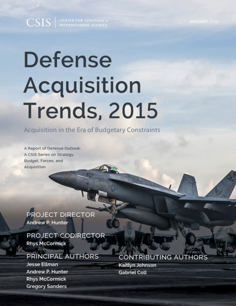 Defense Acquisition Trends, 2015 